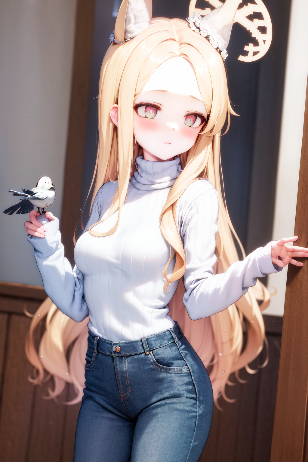 16191-1862555944-masterpiece, best quality, highres, 1girl seia halo, turtleneck sweater, denim  (bird_1.4).png